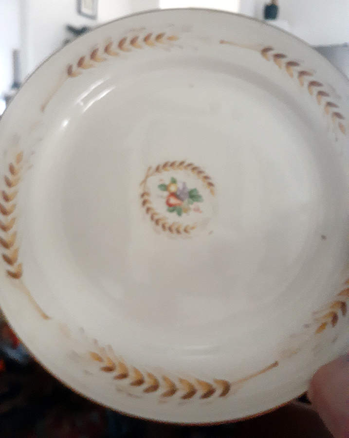 Wheat (Eggshell Nautilus) Dinner Plate by Homer Laughlin -1