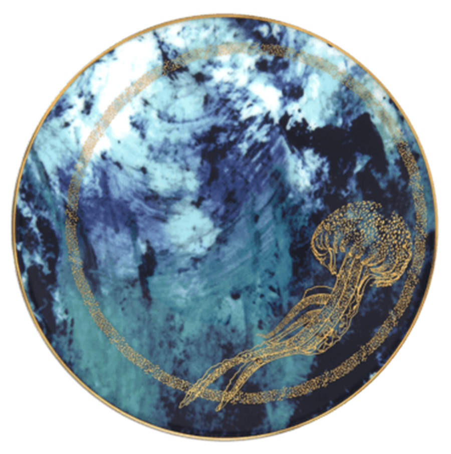 Ocean Bleu Bread & Butter Plate by Haviland-1