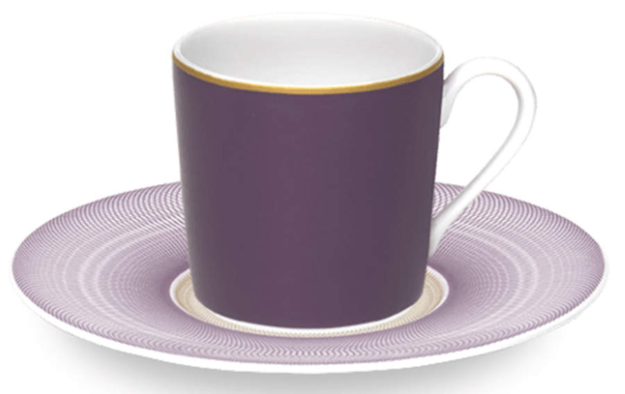 Magnolia Flat Demitasse Cup & Saucer Set by Haviland-1