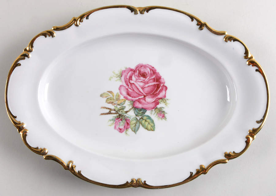 7739 12" Oval Serving Platter by Hutschenreuther-1