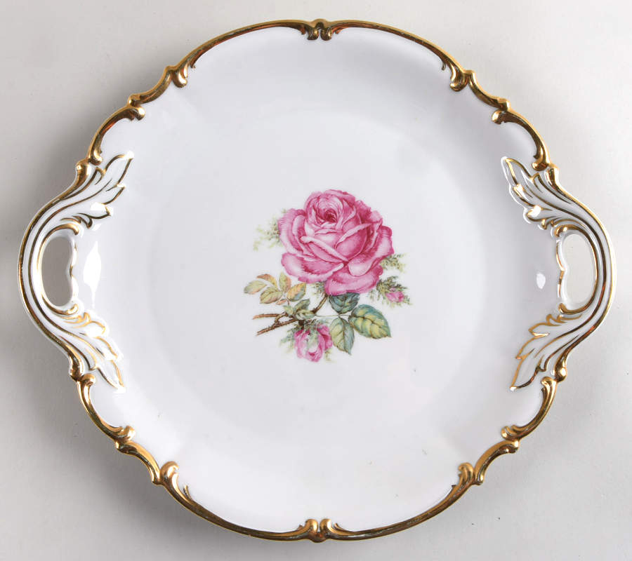 7739 Handled Cake Plate by Hutschenreuther-1