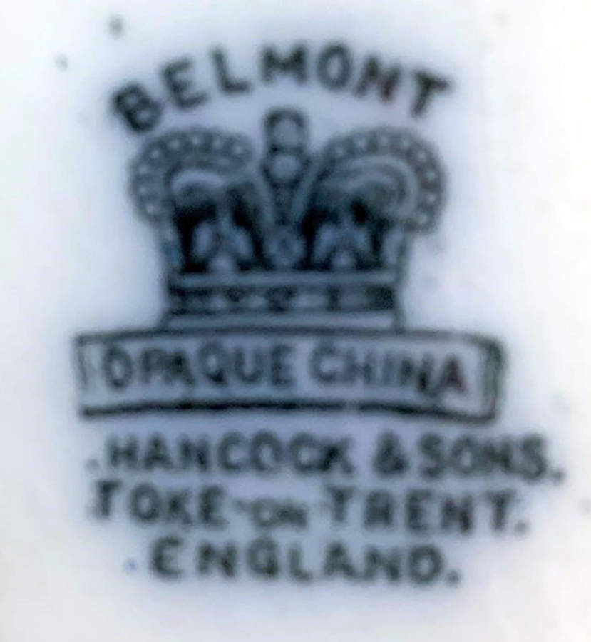 Belmont (Blue) Rim Soup Bowl by Sampson Hancock & Sons-1