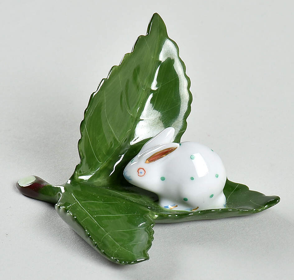 Place Card Holders Small Placard/Place Card Holder by Herend-1