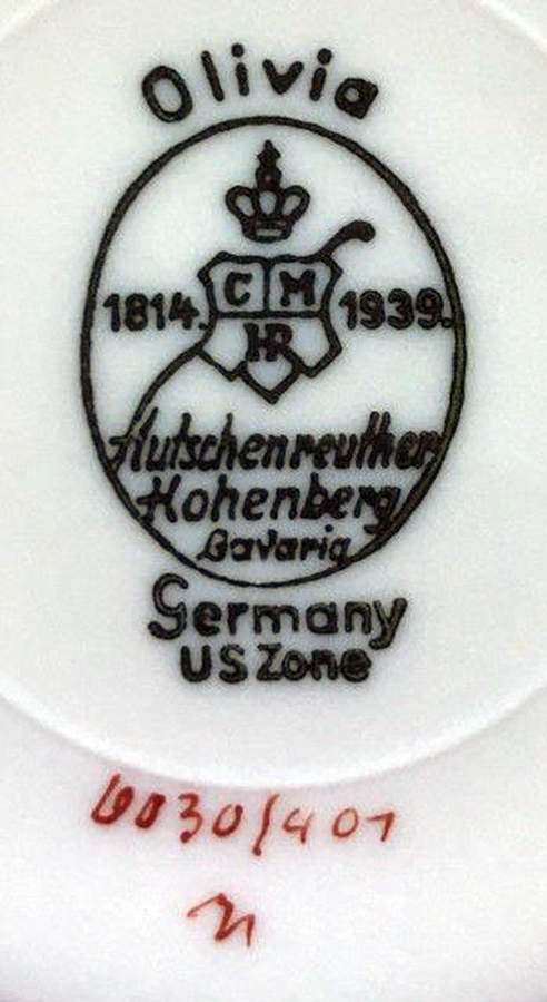 HUT3407 Saucer by Hutschenreuther-1