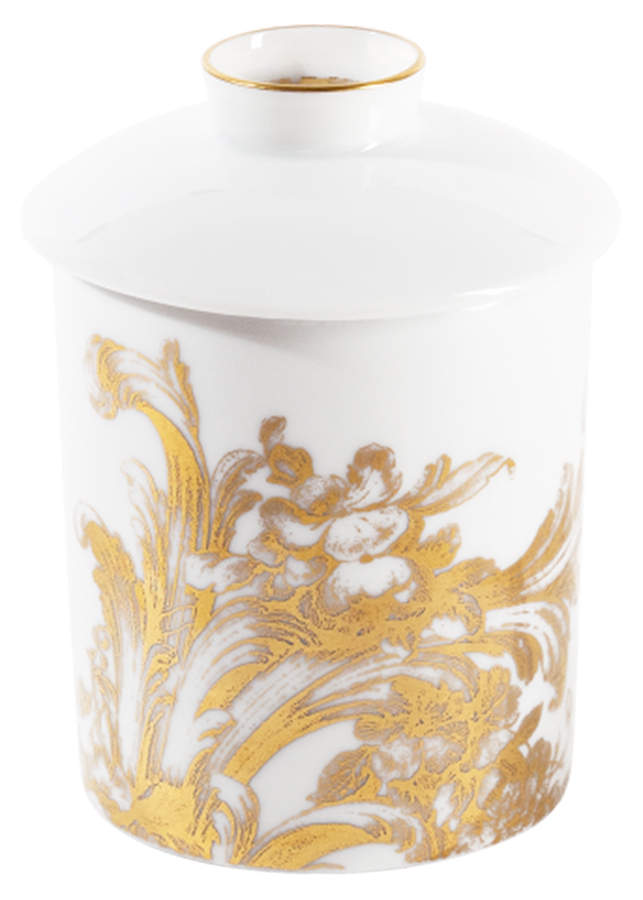 Stanislas Gold Candle Jar & Lid by Haviland-1