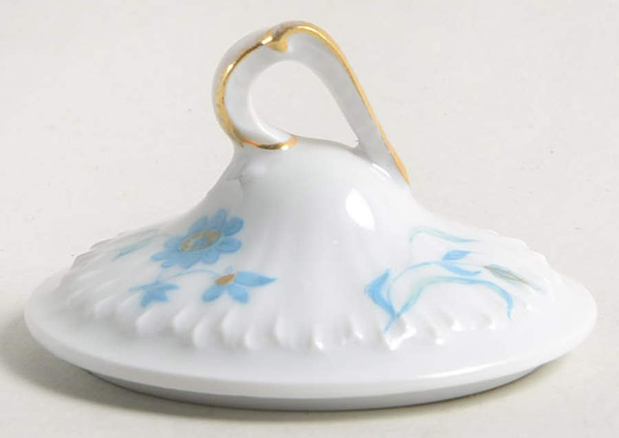 Nankin Lid for Sugar Bowl by Haviland-1