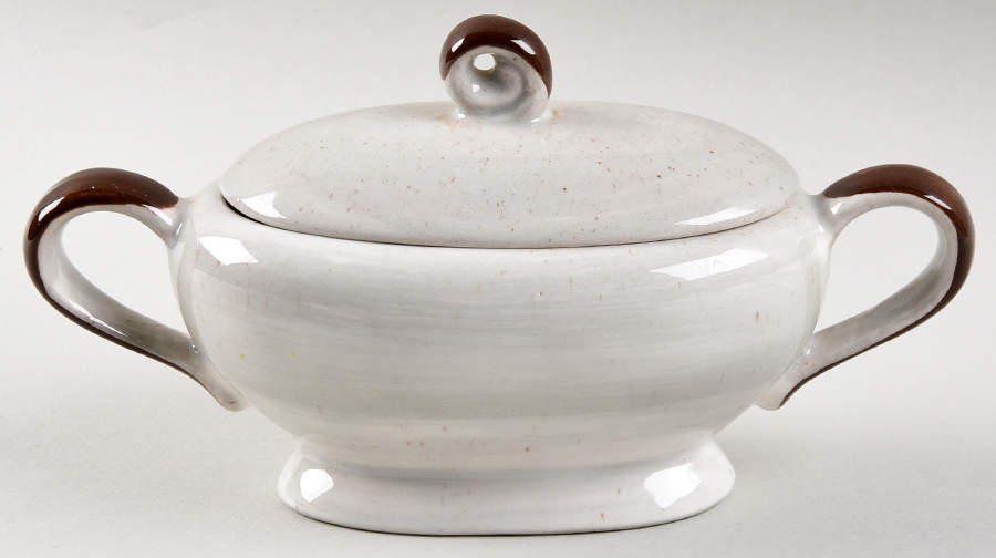 Malibu Mist Sugar Bowl & Lid by Harmony House China-1