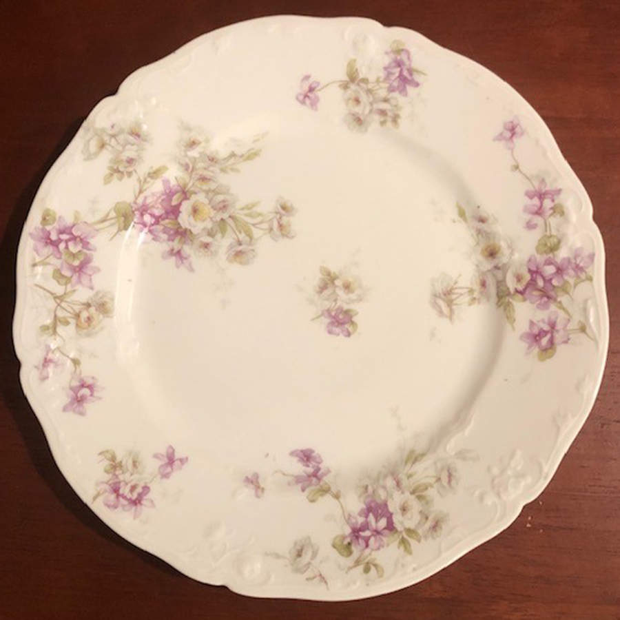 Schleiger 317-11 Luncheon Plate by Haviland-1