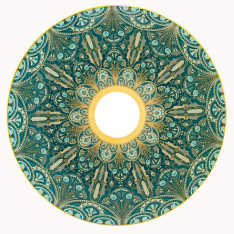 Reves Du Nil Service Plate (Charger) by Haviland-1