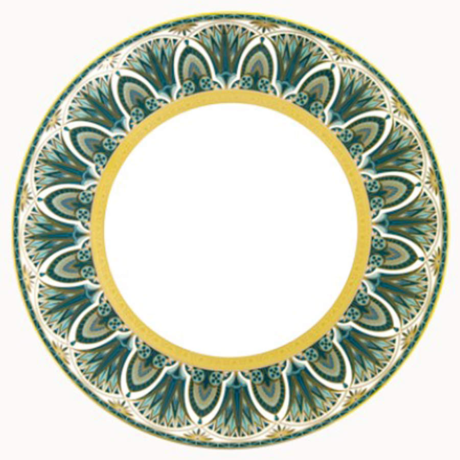 Reves Du Nil Dinner Plate by Haviland-1