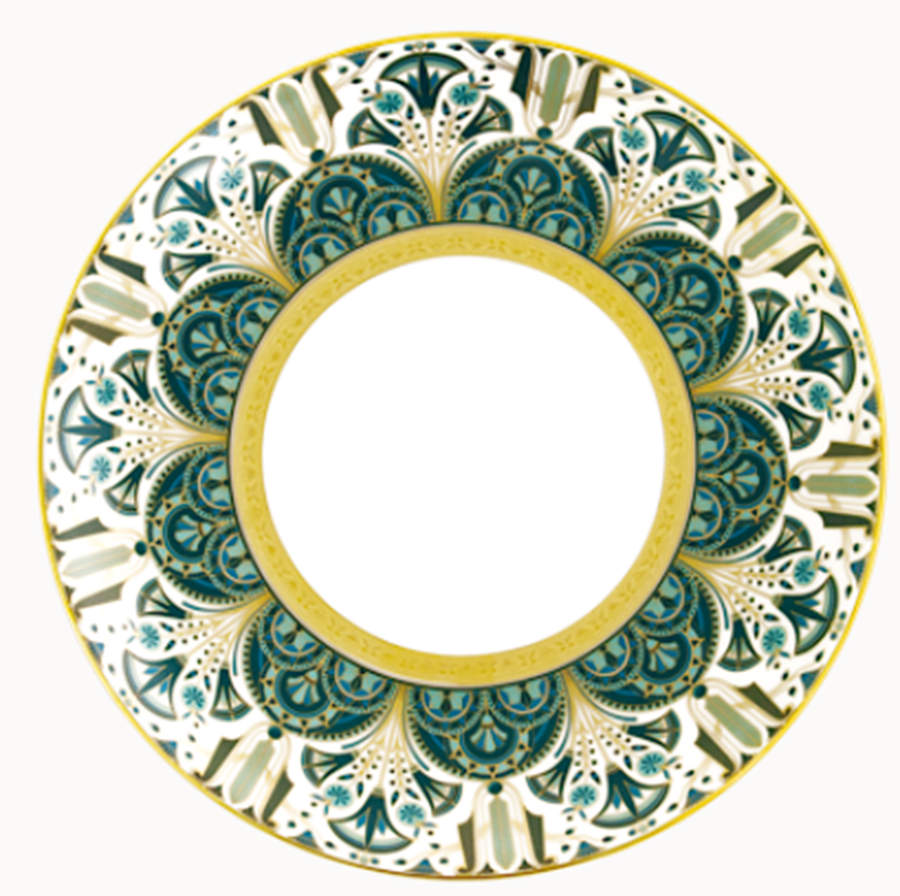 Reves Du Nil Salad/Dessert Plate by Haviland-1