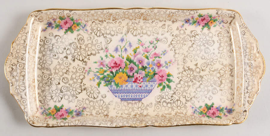 4701 Large Sandwich Tray by Hollinshead & Kirkham-1