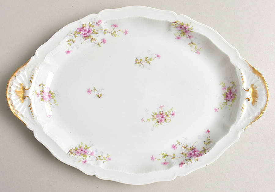 Schleiger 1021-6 12" Oval Serving Platter by Haviland-1