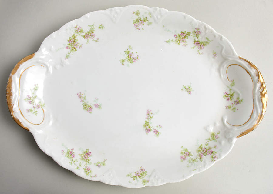 Schleiger 328-1 16" Oval Serving Platter by Haviland-1
