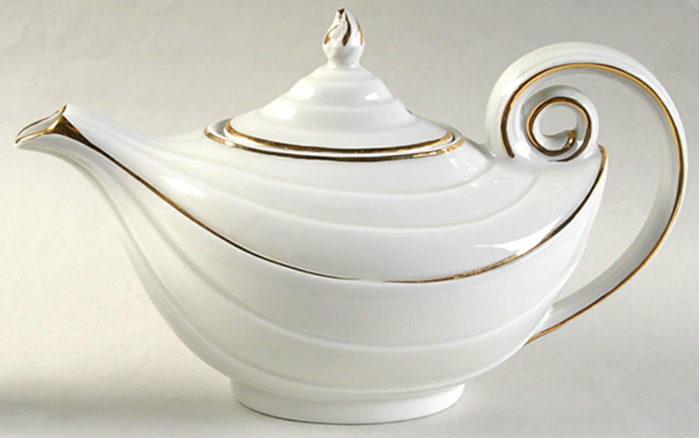 Teapots By Hall (Non-Pattern) Aladdin Teapot & Oval Lid by Hall-1