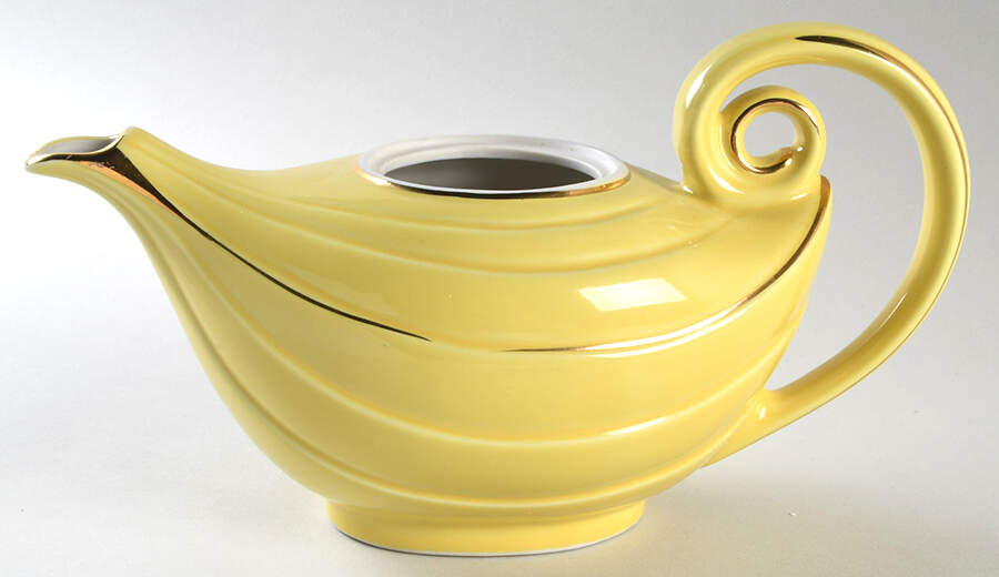 Teapots By Hall (Non-Pattern) Aladdin Teapot No Lid by Hall-1
