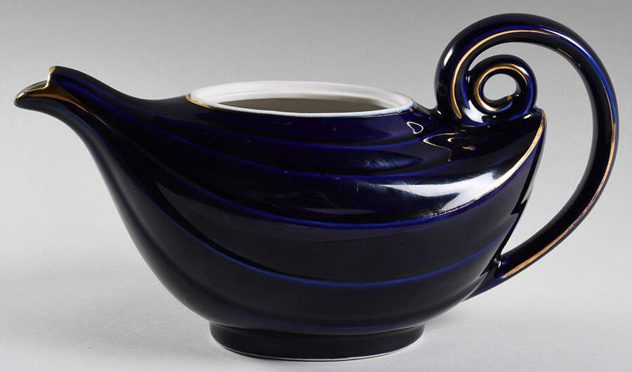 Teapots By Hall (Non-Pattern) Aladdin Teapot No Oval Lid by Hall-1
