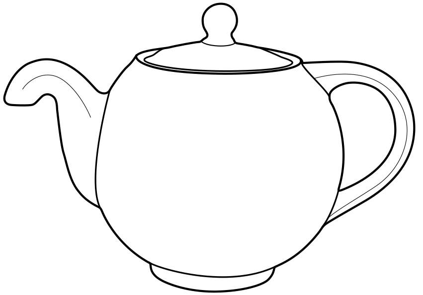 Teapots By Hall (Non-Pattern) Plain Globe Teapot & Lid by Hall-1