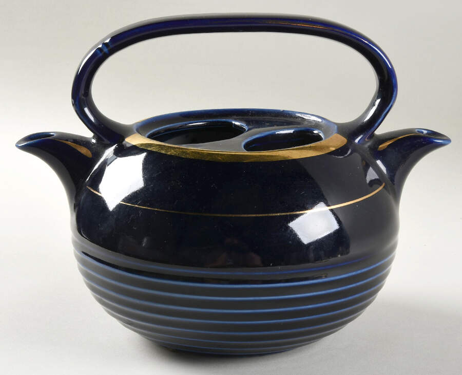 Teapots By Hall (Non-Pattern) Teataster 2 Spout Teapot No Lid by Hall-1