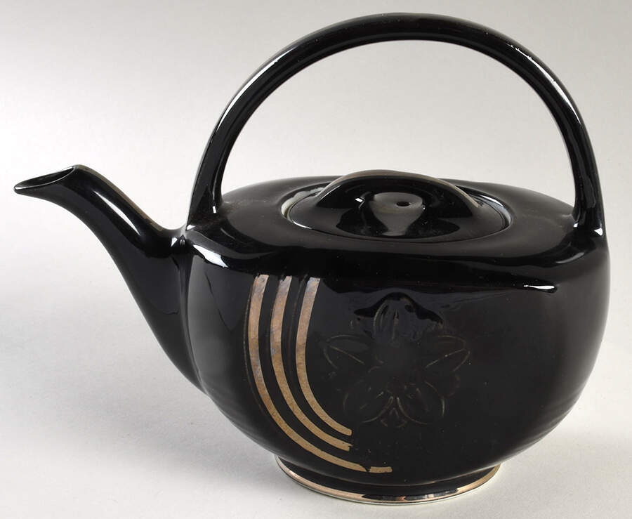 Teapots By Hall (Non-Pattern) Basket Teapot & Lid by Hall-1