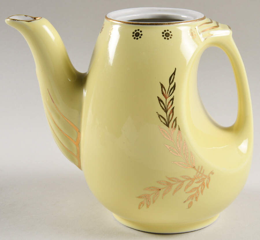 Teapots By Hall (Non-Pattern) Sundial Teapot No Lid by Hall-1