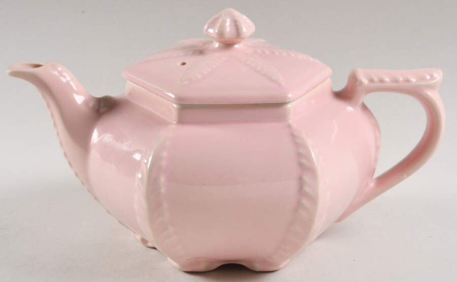 Teapots By Hall (Non-Pattern) Plume Teapot & Lid by Hall-1
