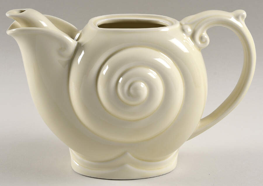 Teapots By Hall (Non-Pattern) Nautilus Teapot No Lid by Hall-1
