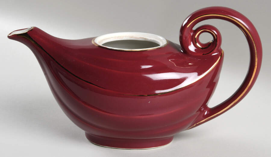 Teapots By Hall (Non-Pattern) Aladdin Teapot No Lid by Hall-1