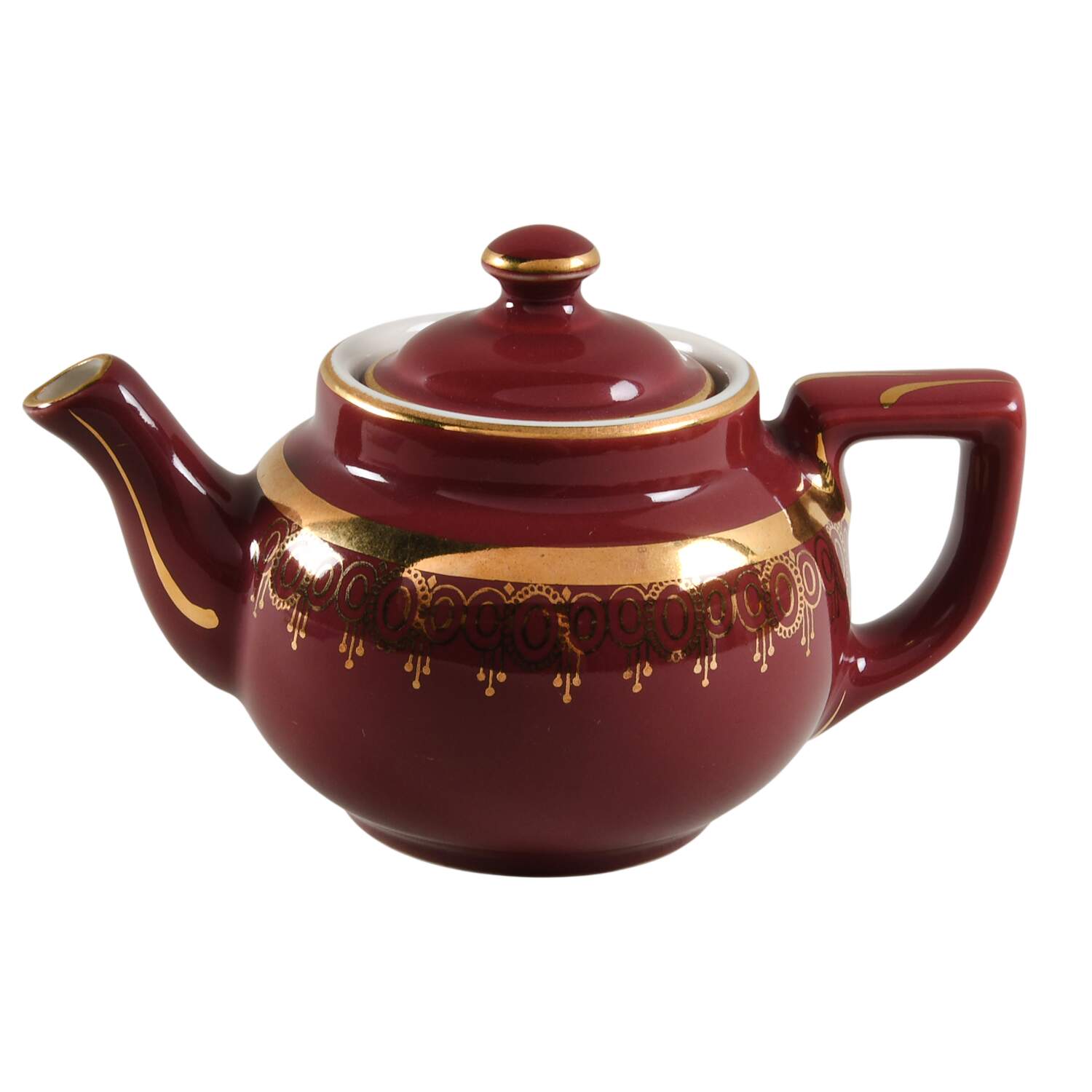 Teapots By Hall (Non-Pattern) Boston Teapot & Lid by Hall-1
