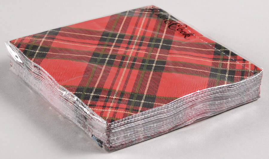 Table Decor Pack of 20 Paper Cocktail Napkins by Hester & Cook-1