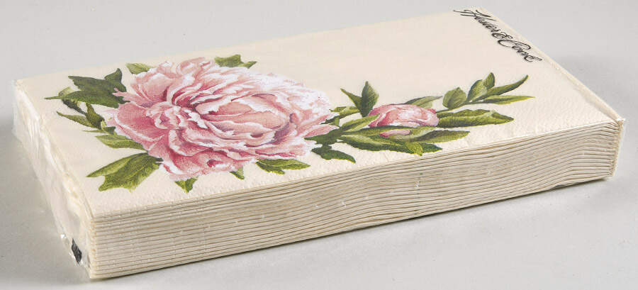 Table Decor Pack of 16 Paper Guest Napkins by Hester & Cook-1