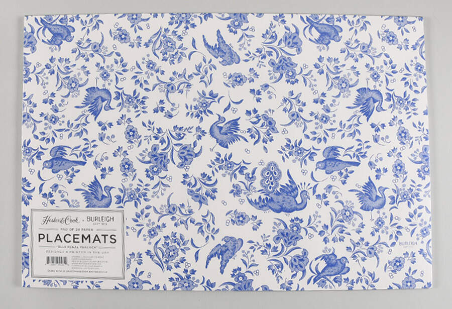 Table Decor Pad of 24 Paper Placemats by Hester & Cook-1