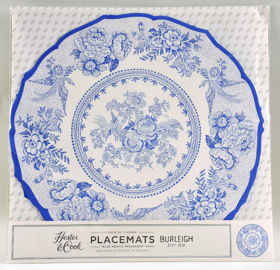 Table Decor Pad of 12 Paper Placemats by Hester & Cook-1