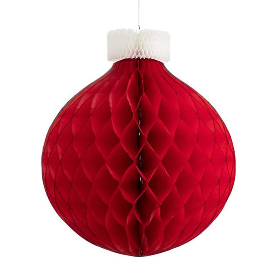 Table Decor Medium Paper Honeycomb Ornament by Hester & Cook-1