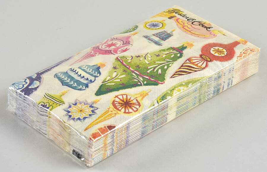 Table Decor Pack of 16 Paper Guest Napkins by Hester & Cook-1