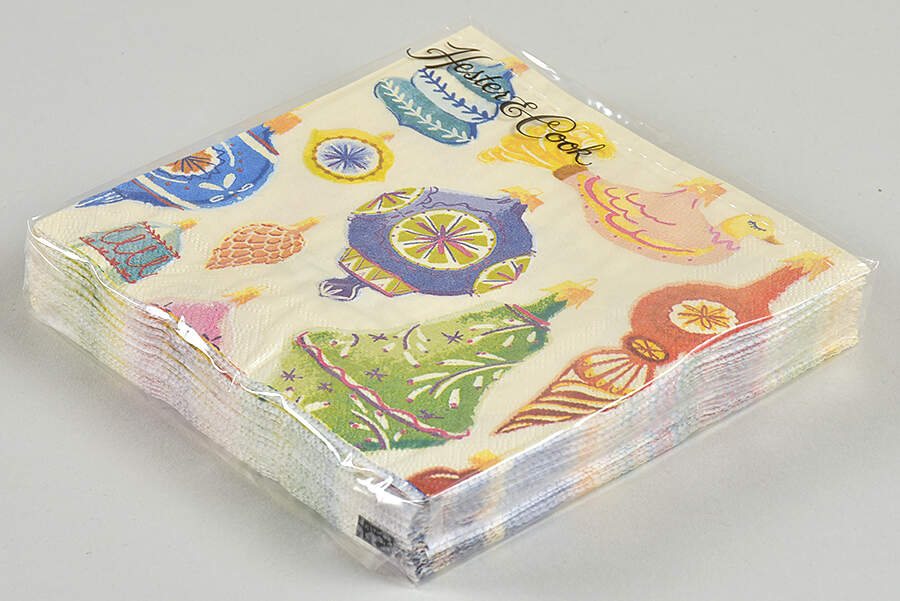 Table Decor Pack of 20 Paper Cocktail Napkins by Hester & Cook-1