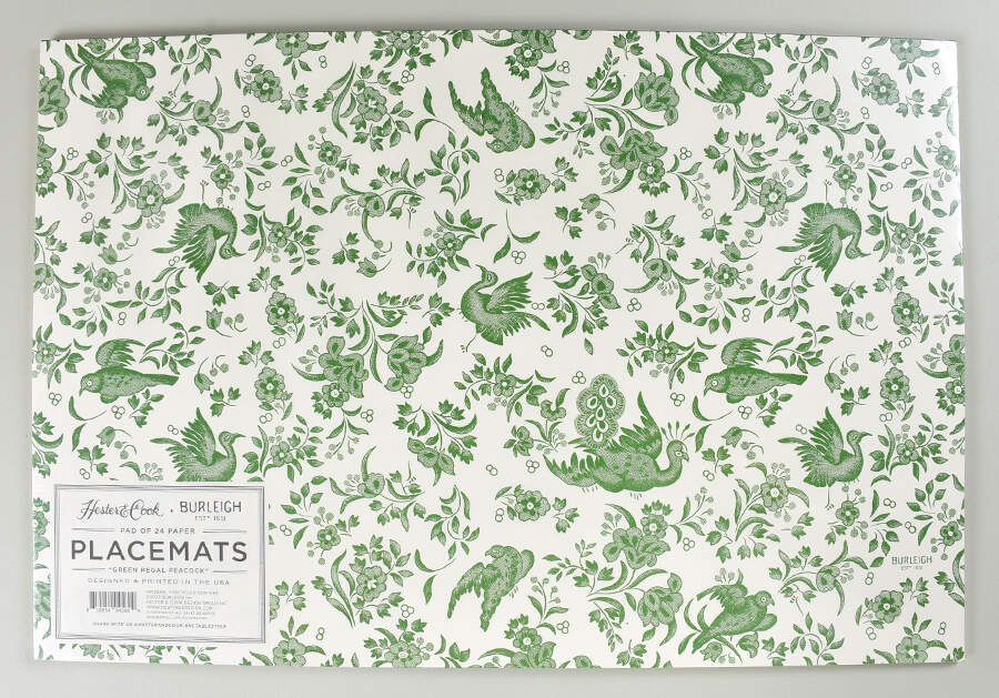Table Decor Pad of 24 Paper Placemats by Hester & Cook-1