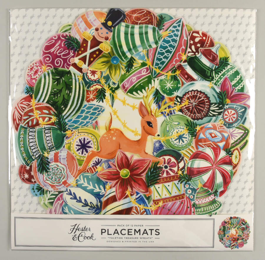 Table Decor Pad of 12  Paper Placemats by Hester & Cook-1