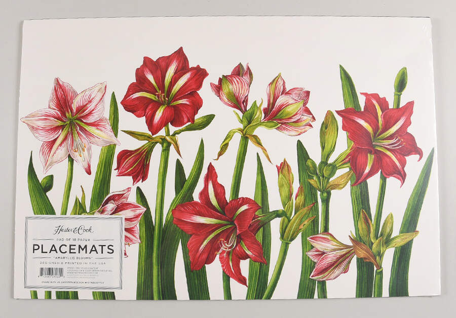 Table Decor Pad of 18 Paper Placemats by Hester & Cook-1