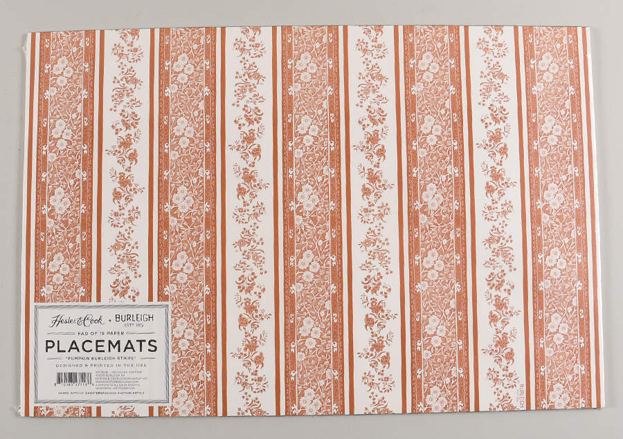 Table Decor Pad of 18 Paper Placemats by Hester & Cook-1