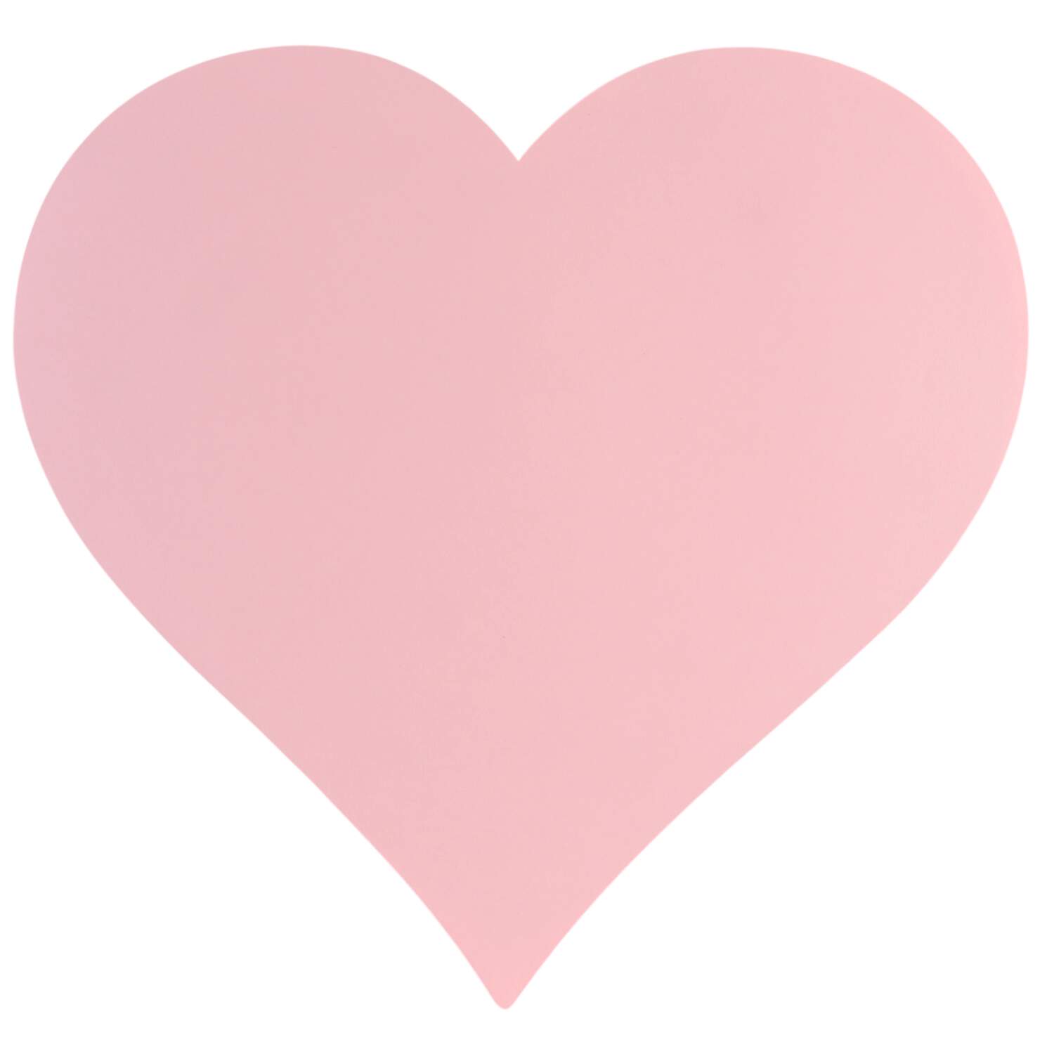 Table Decor Pad of 12 Die-Cut Pink Heart Paper Placemats by Hester & Cook-1