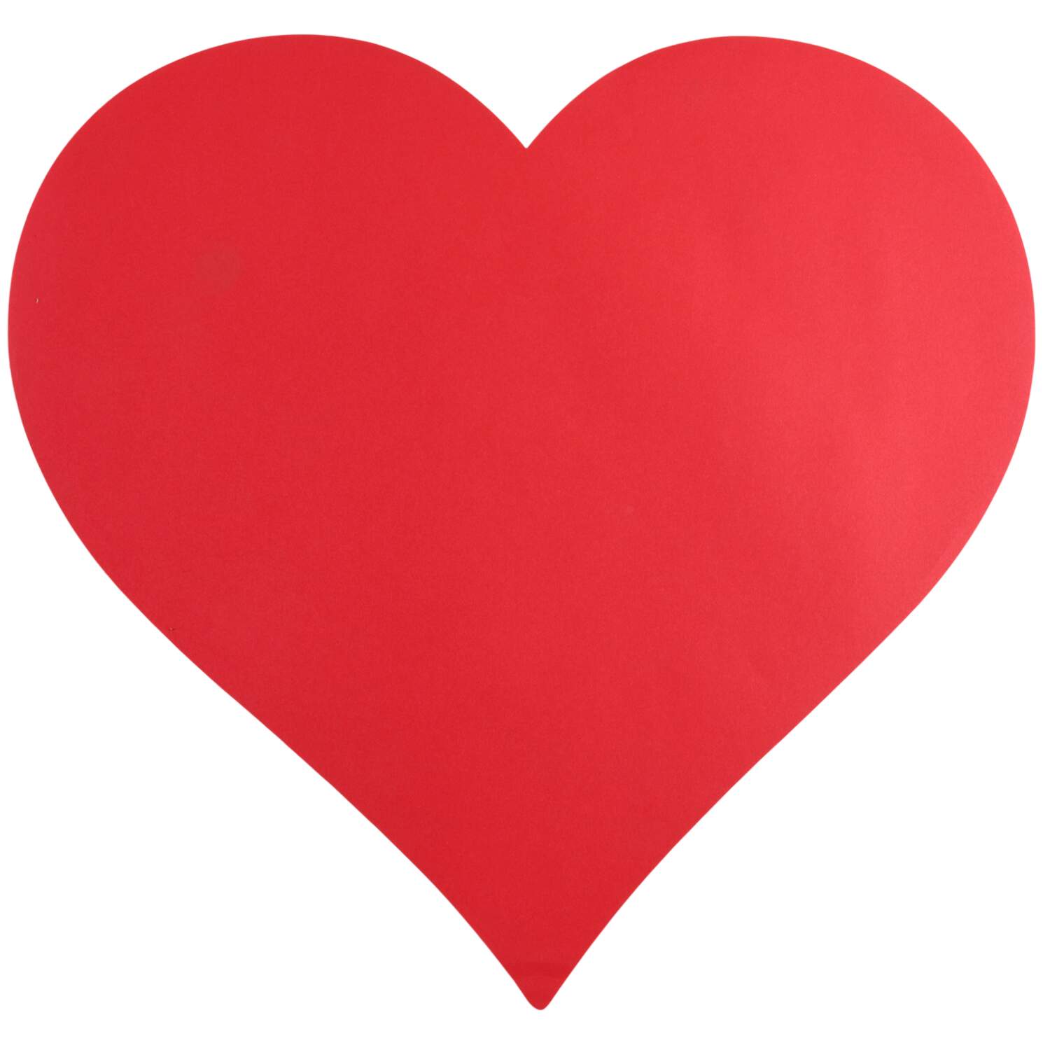 Table Decor Pad of 12 Die-Cut Red Heart Paper Placemats by Hester & Cook-1