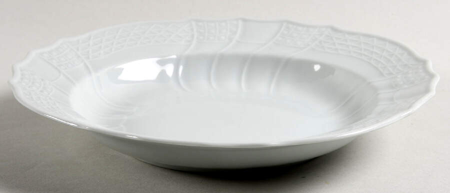 Dresden Celadon Rim Soup Bowl by Hutschenreuther-1