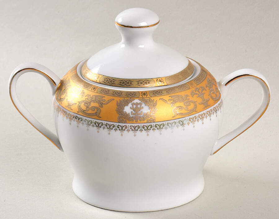 Contessa Sugar Bowl & Lid by Highgate Manor-1