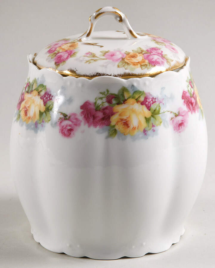 HC1369 Biscuit Barrel & Lid by Heinrich - H&C-1