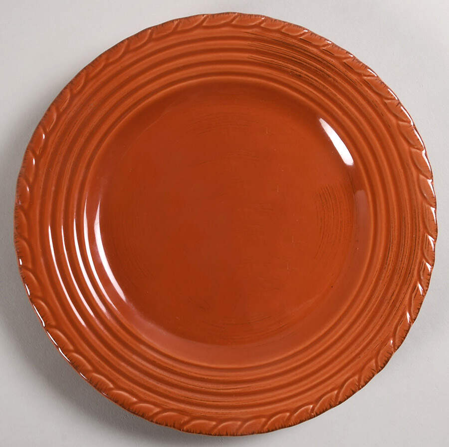 Terra Cota Rope Salad Plate by Home-1