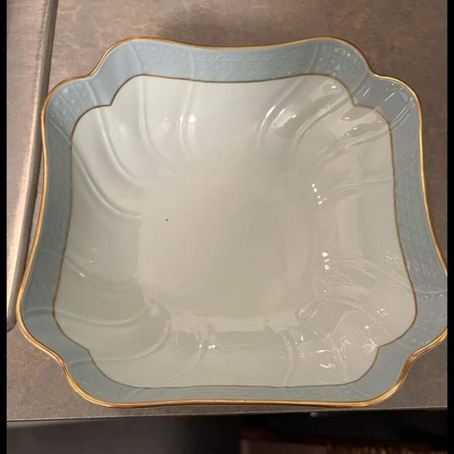 Seladon Square Vegetable Bowl by Hutschenreuther-1