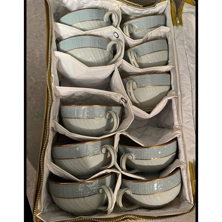 Seladon Flat Cup by Hutschenreuther-1