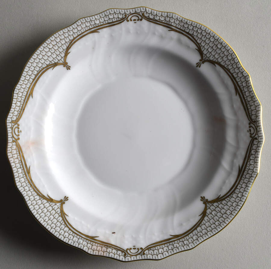 Golden Elegance Salad Plate by Herend-1