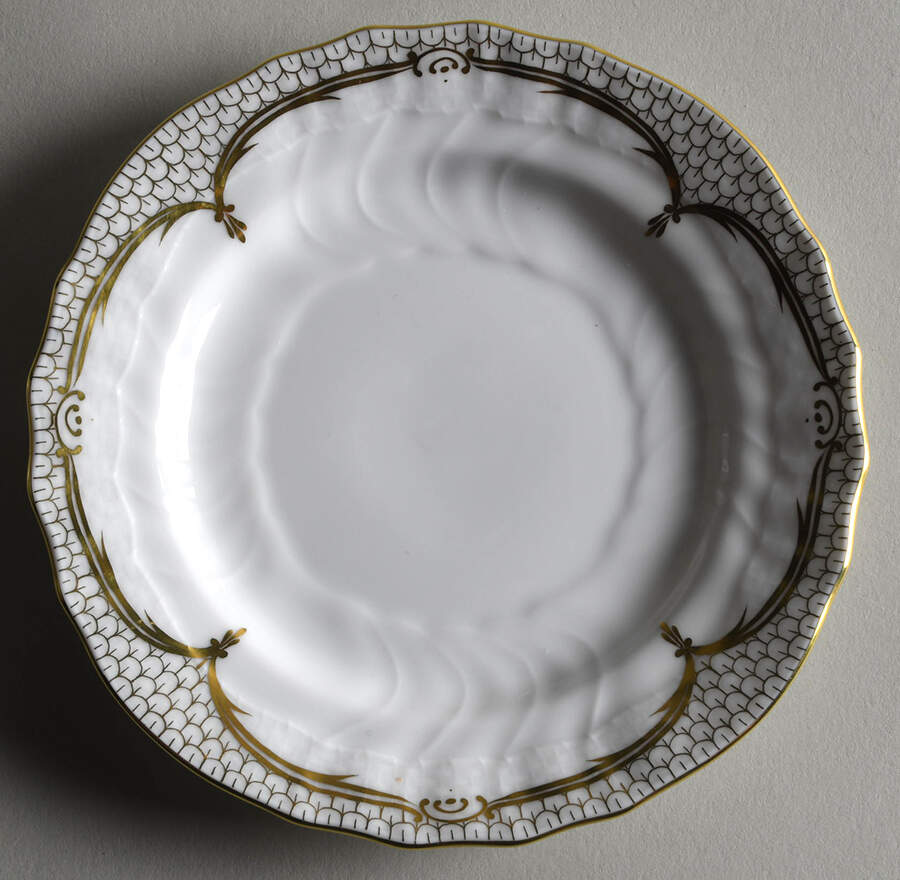 Golden Elegance Bread & Butter Plate by Herend-1